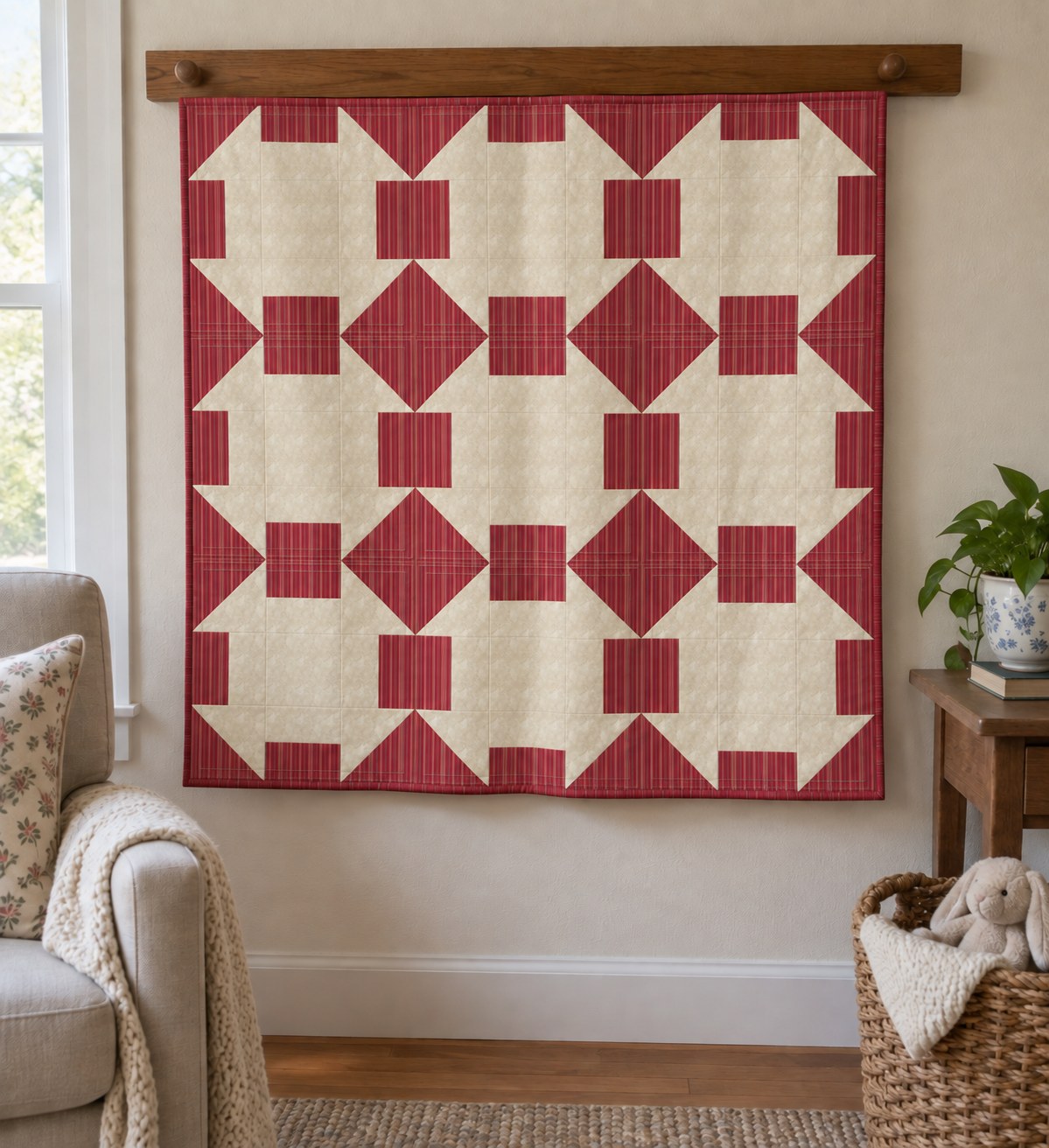 Cayenne Churn quilt