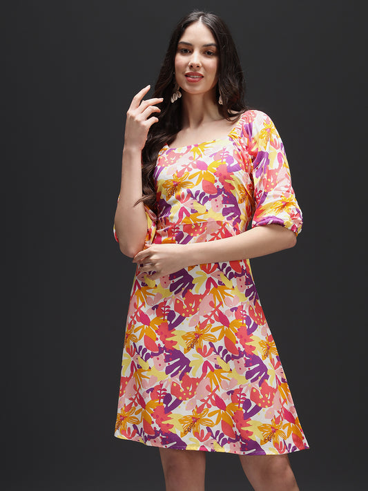 Stitchtale floral Printed Dress